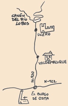 Mapa de Situación de Valdemaluque