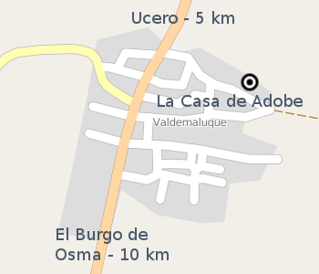 Map of Valdemaluque